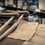 Location bequille : ordonnance et remboursement en pharmacie
