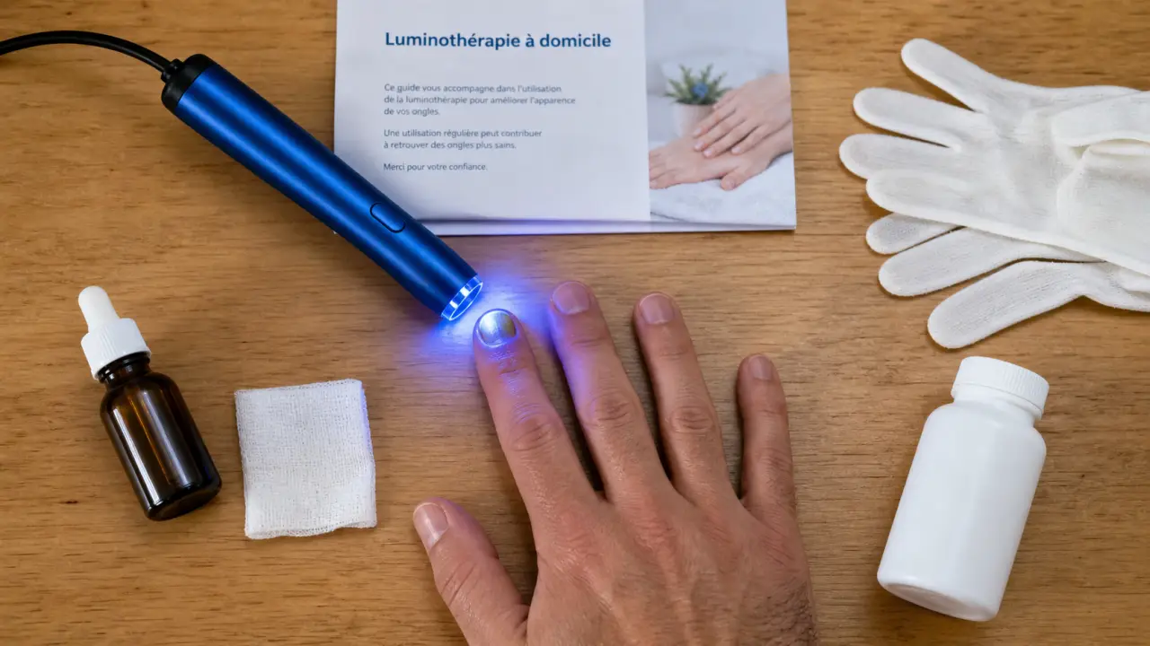 Orthovital avis : lampe LED sur ongle pour mycose