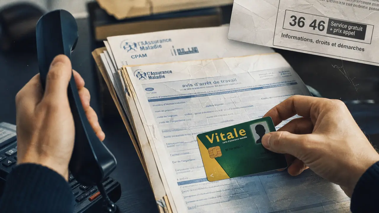 Tel cpam 36 46 : horaires et numéros depuis l’étranger ou Mayotte
