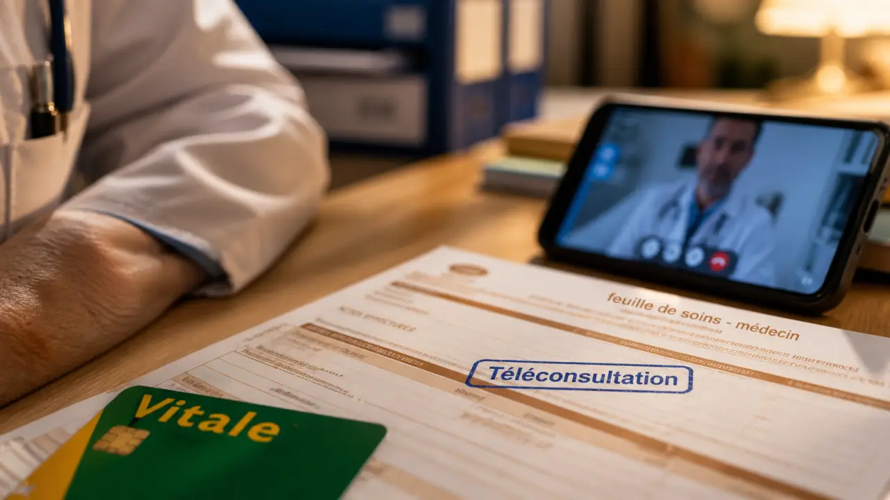 Assurance téléconsultation : remboursement téléconsultation et feuille de soins