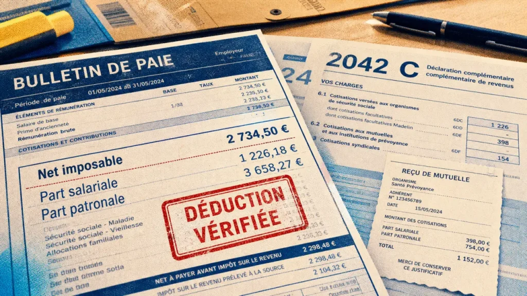 Impots mutuelle : déduction sur revenu imposable