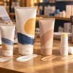 Crème solaire pharmacie : fluide visage, lait corps, crème teintée sur comptoir