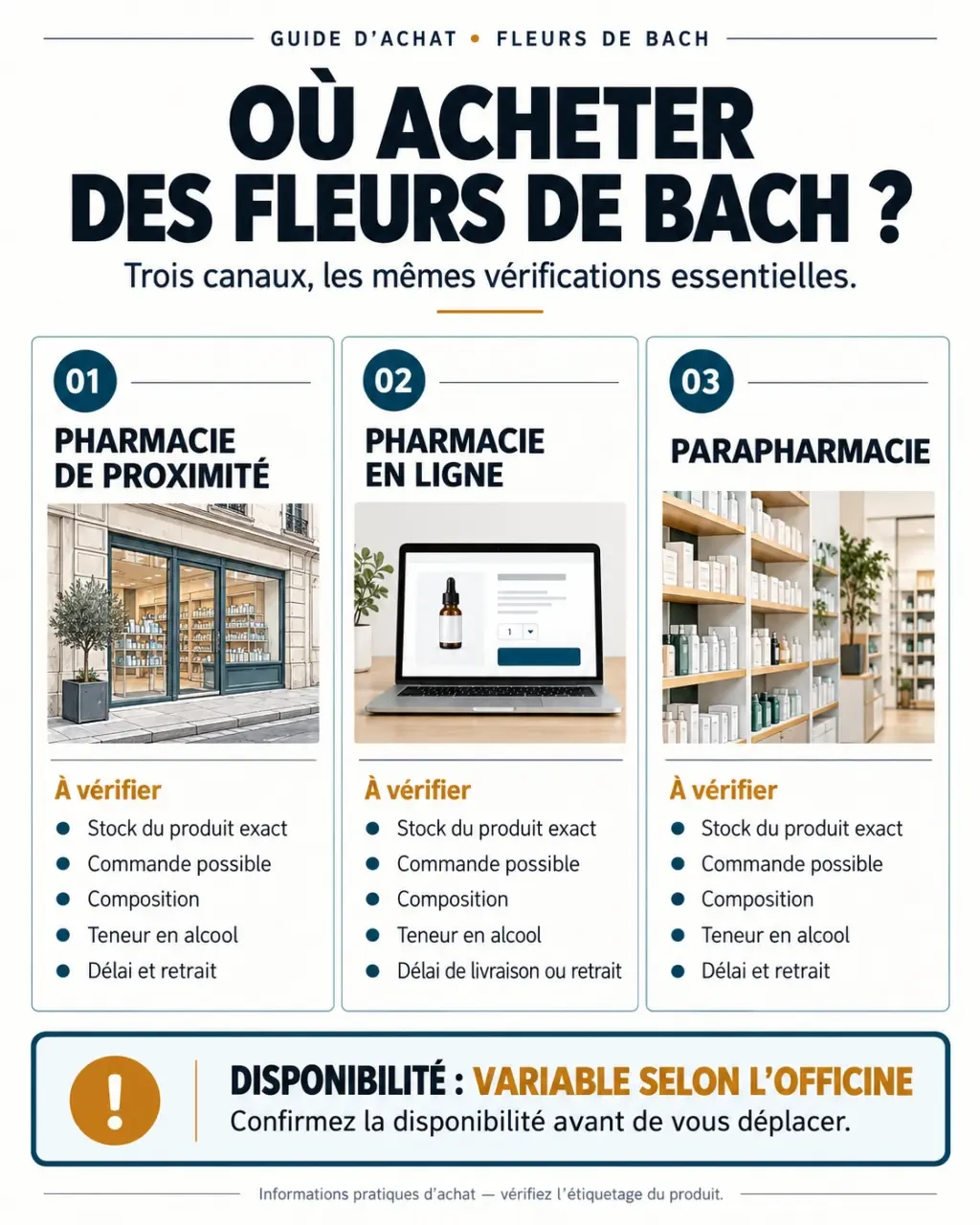 Peut-on trouver des fleurs de Bach en pharmacie : disponibilité selon les canaux d’achat