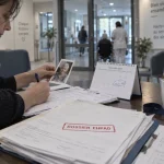 Maison de retraite 92 : dossier EHPAD sur une table en EHPAD